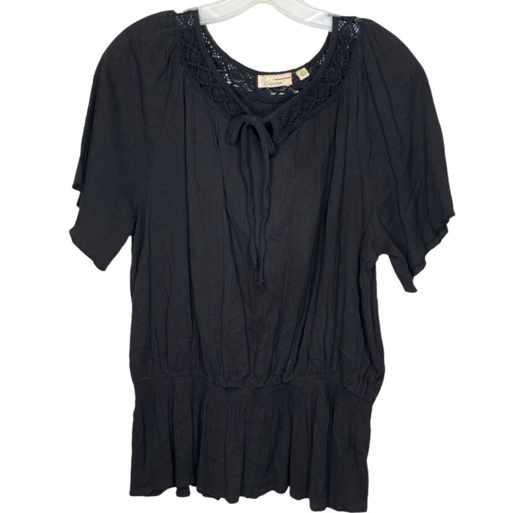 Choices Top Black‎